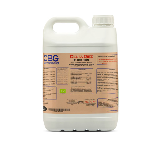 Delta 10 Diez 1 ltr CannaBioGen фото